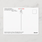 トム・ミックス・アット・ザ・ホワイトハウス ポストカード (裏面)