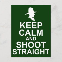 トム・ミッ保クスCalmとストレート ポストカード