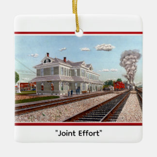 トム・ロックによる"Joint Effort" セラミックオーナメント