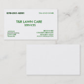 トム 名刺 (正面/裏面)