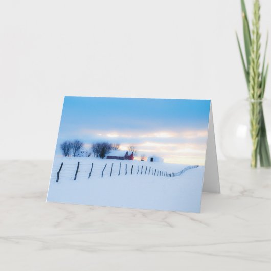 トムAtwood媒体のクリスマスカード(Tosovskyの農場) シーズンカード (正面)