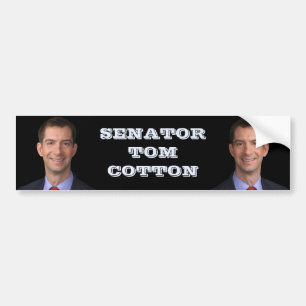 トムCotton上院議員 バンパーステッカー