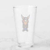 トメットと赤ひげバイキングガラス タンブラーグラス (裏面)