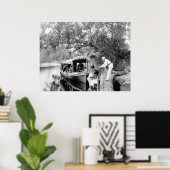 トモカ川，フロリダ， 1880 ポスター (ホームオフィス)