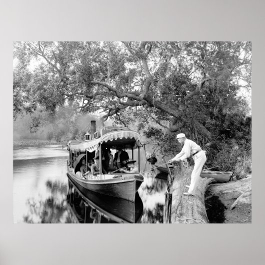 トモカ川，フロリダ， 1880 ポスター (正面)