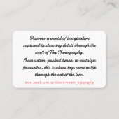 トヨクールー素晴らしグ 名刺 (裏面)