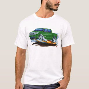 トヨタのツンドラCrewmaxの緑のトラック Tシャツ