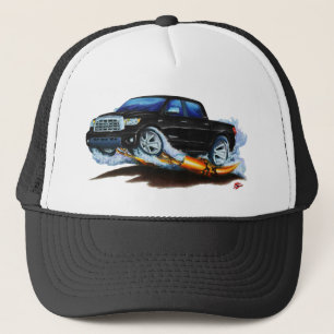 トヨタのツンドラCrewmaxの黒いトラック キャップ
