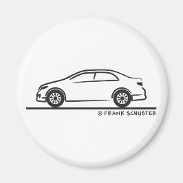 トヨタコロラ マグネット