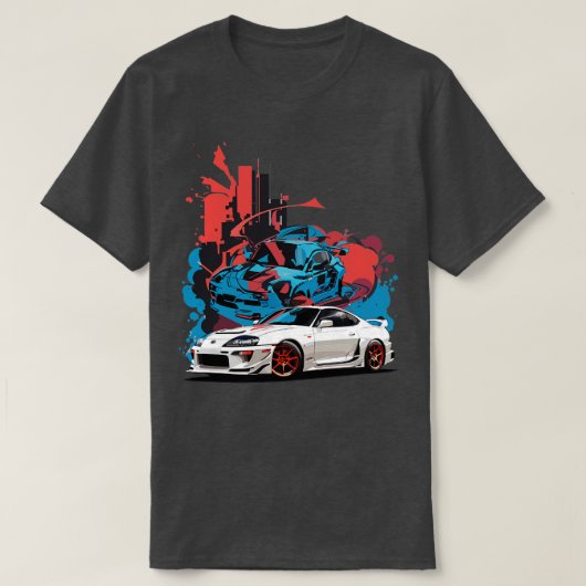 トヨタスープラ2 Tシャツ (デザイン正面)