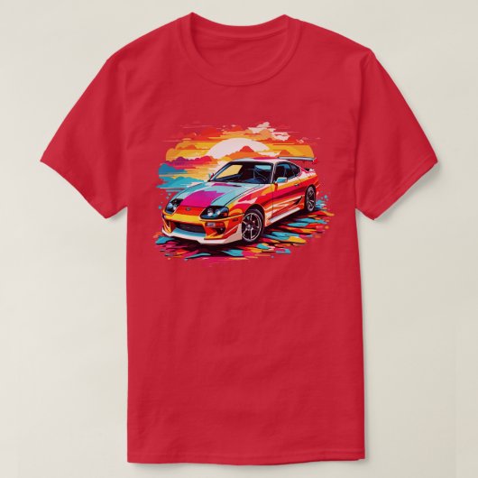 トヨタスープラ3 Tシャツ (デザイン正面)
