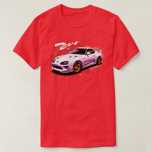 トヨタスープラ4 Tシャツ (デザイン正面)