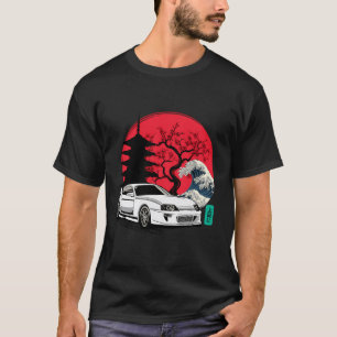 トヨタスープラ!!のパワーとパフォーマンスを発揮 Tシャツ
