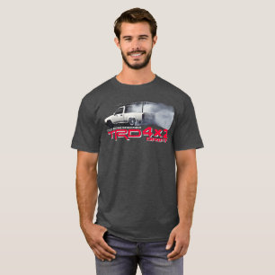 トヨタタコマ市4x2 TRDの漂流の版暗闇 Tシャツ