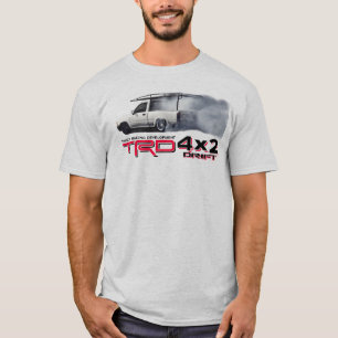 トヨタタコマ市4x2 TRDの漂流の版 Tシャツ