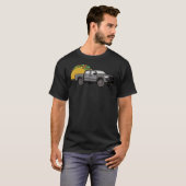 トヨタタコマHauling a Taco 4x4 4wdトラックホイーリング Tシャツ (正面フル)