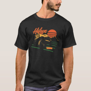 トヨタヒルー1985レトロサンセットTシャツ Tシャツ