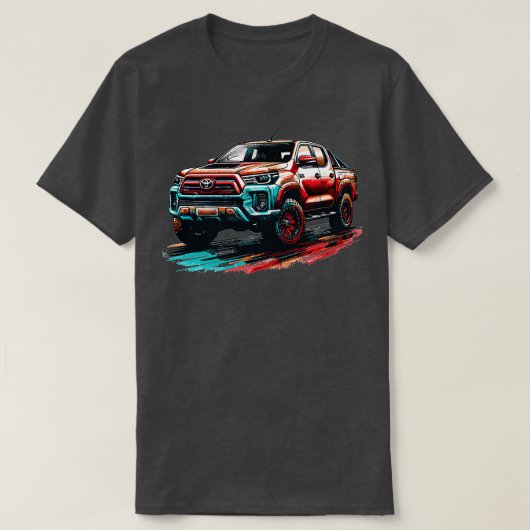 トヨタヒルー8 Tシャツ (デザイン正面)