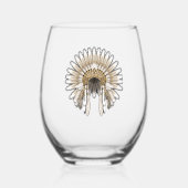 トヨタフーフ ステムなしワイングラス (正面)