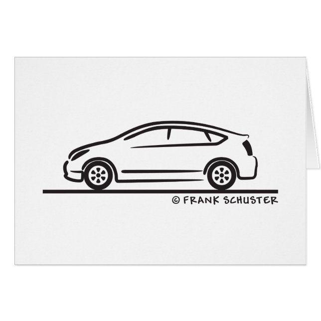 トヨタプリウス (正面横)