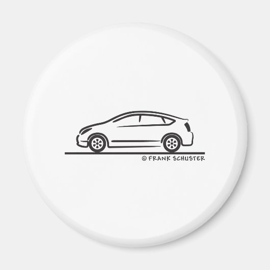 トヨタプリウス マグネット (正面)