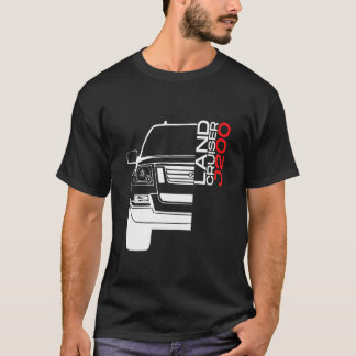トヨタランドクルーザーJ200オフ車のロードカー Tシャツ