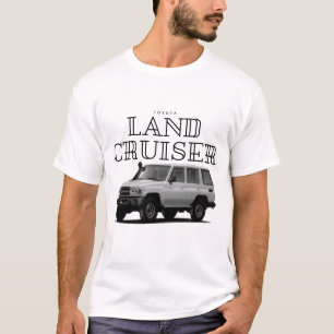 トヨタランドクルーザーVDJ76オフロード車 Tシャツ
