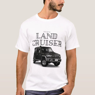 トヨタランドクルーザーVDJ76オフロード車 Tシャツ