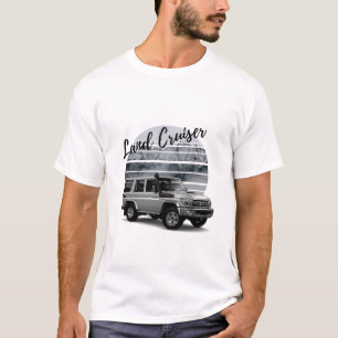 トヨタランドクルーザーVDJ76オフロード車 Tシャツ