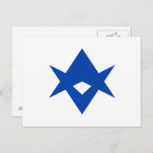 トヨタ国旗(日本) ポストカード (正面/裏面)