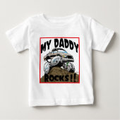 トヨタ私のお父さんの石 ベビーTシャツ (正面)