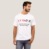 トヨタ車の悩みのTシャツ Tシャツ (正面フル)