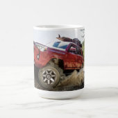 トヨタ4Runner 4x4のオフロードデラックスなコーヒー・マグ コーヒーマグカップ (中央)