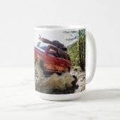 トヨタ4Runner 4x4のオフロードデラックスなコーヒー・マグ コーヒーマグカップ (正面右)