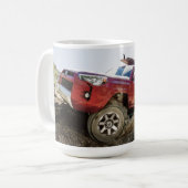 トヨタ4Runner 4x4のオフロードデラックスなコーヒー・マグ コーヒーマグカップ (正面左)