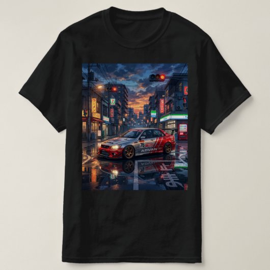 トヨタ・アルテッツァ ツーリングカー Tシャツ (デザイン正面)