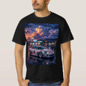 トヨタ スープラ A80 カストロール TOM'S Tシャツ (正面)