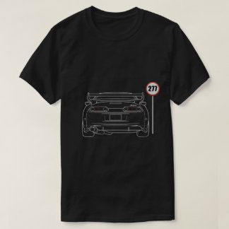 トヨタ スープラ MK4 ラインアート Tシャツ - JDM スポーツ