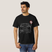 トヨタ スープラ MK4 ラインアート Tシャツ - JDM スポーツ (正面フル)