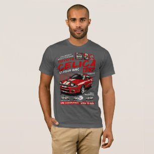 トヨタ セリカ GT-Four WRC ラリー Tシャツ