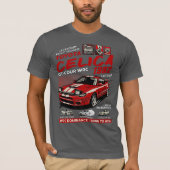 トヨタ セリカ GT-Four WRC ラリー Tシャツ (正面)