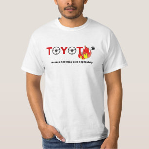 トヨタ: 別に販売されるブレーキかステアリング Tシャツ