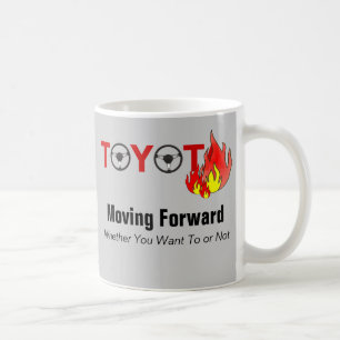 トヨタ: 進むこと コーヒーマグカップ