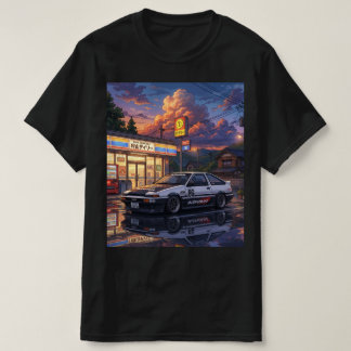 トヨタ・AE86 ツーリングカー Tシャツ