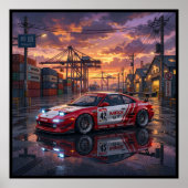 トヨタ MR2 GT ポスター (正面)