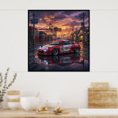 トヨタ MR2 GT ポスター (キッチン)