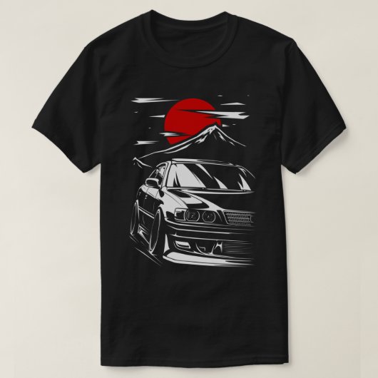 トヨタChaser jzx100 Tourer V Essential T-Shirt.pn Tシャツ (デザイン正面)