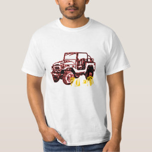 トヨタFj40のオフロードTシャツ Tシャツ