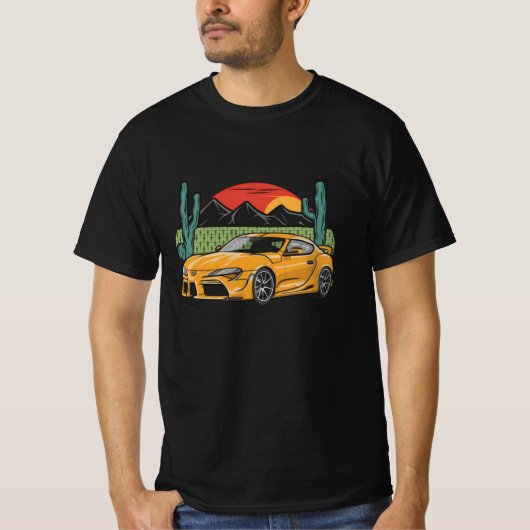 トヨタGRスープラ Tシャツ (正面)