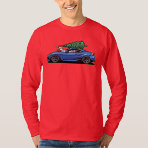 トヨタGR86サンタクリスマスツリー新年プレゼント Tシャツ
